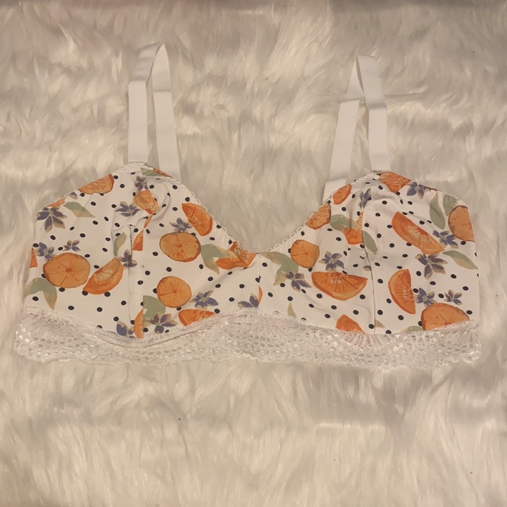 NWT Free People Mari Printed Bralette - Picture 5 of 7